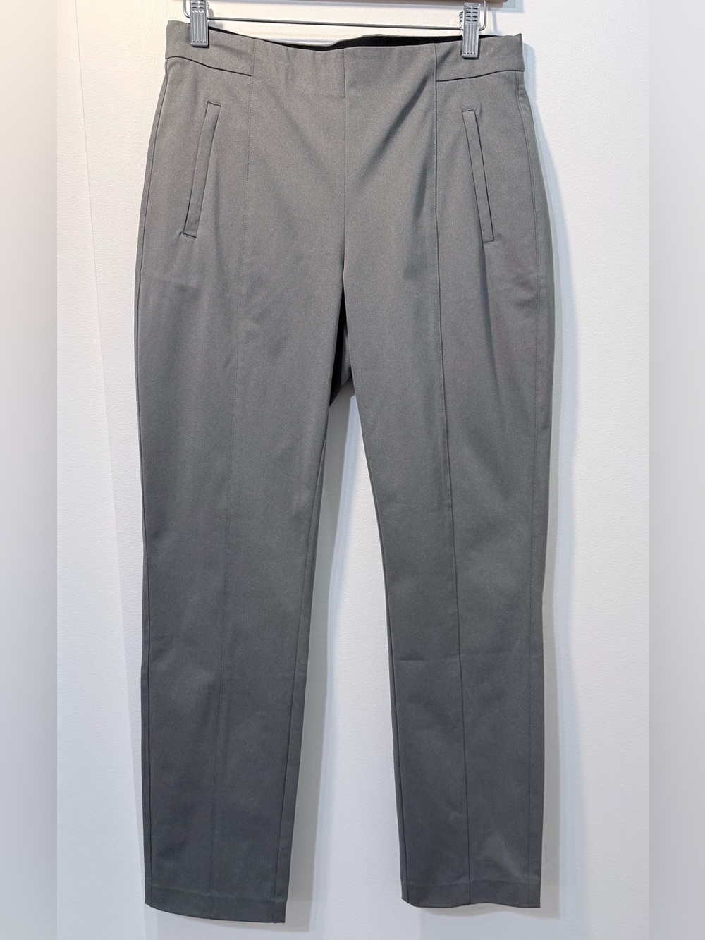 Ministry of Supply Women's Kinetic Pintuck Pant - Slate Grey - Size 6